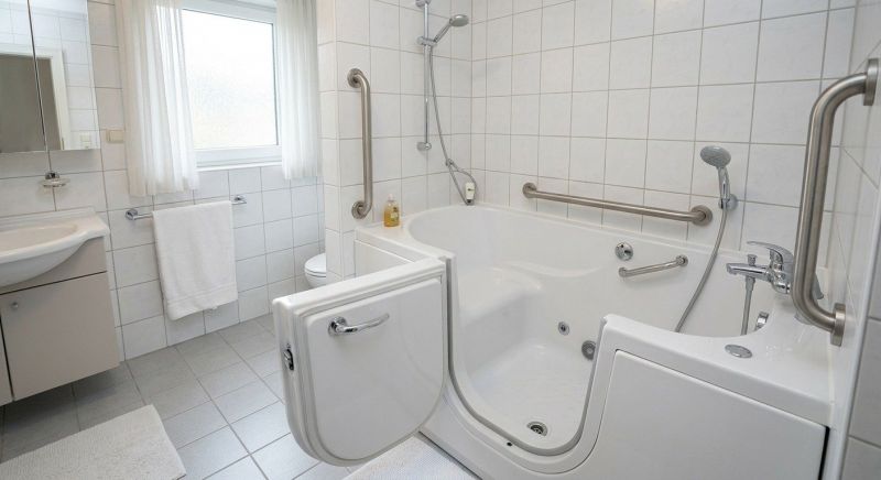 Senior Tub Installation in Chestnut Hill, MA