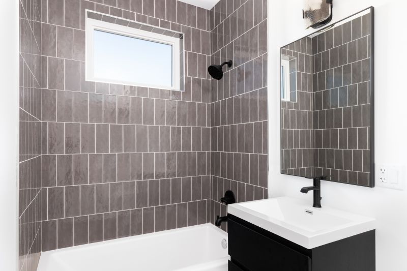 Large Format Tile Bathroom