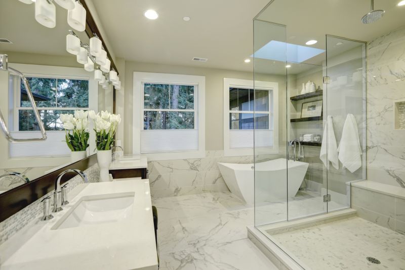 Master Bathroom with Large Walk-In Shower